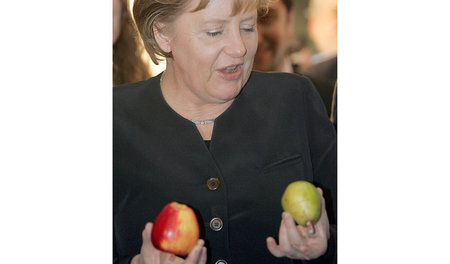 »Äpfel, Birnen – nicht zusammen, nein, nein!« Kanzlerin, ein Lie...