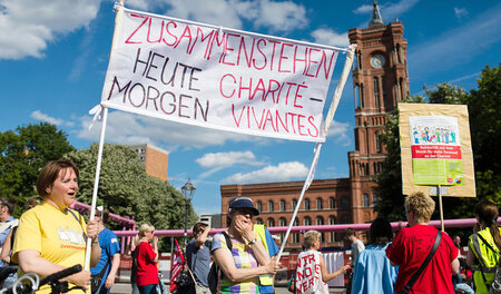 Vorbild Charité: Der Arbeitskampf an der Universitätsklinik gilt...