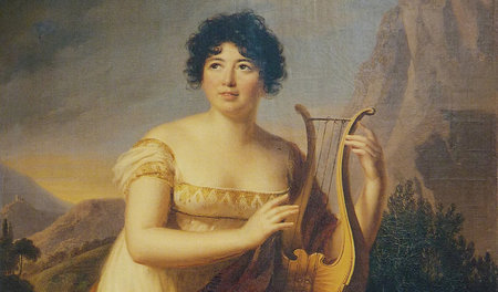 Germaine de Staël eroberte als Schriftstellerin und Geschäftsfra...