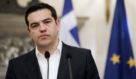 Die griechische Regierung von Ministerpräsident Alexis Tsipras s...