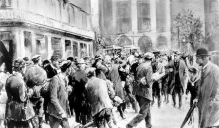 »Nieder mit dem Krieg!« Nach diesem Ausruf wurde der Frontsoldat...
