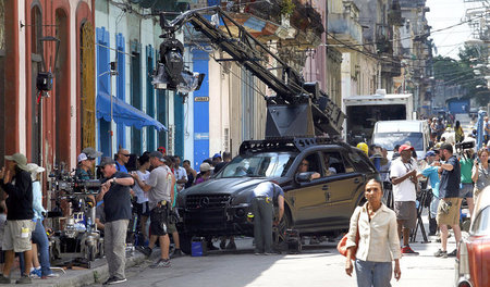Dreharbeiten für »Fast and Furious« in Havanna