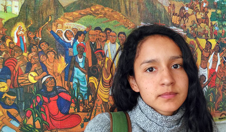 Berta Zúñiga verlangt die Aufklärung des Mordes an ihrer Mutter Berta Zúñiga verlangt die Aufklärung des Mordes an ihrer Mutter
