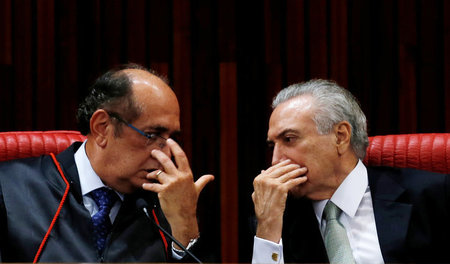 Kleine Geheimnisse unter Männern: Brasiliens Interims-Präsident ...
