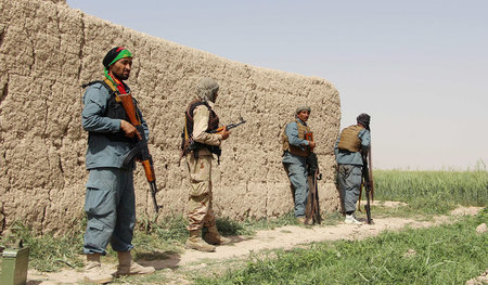 Der Kampf gegen die Taliban ist noch nicht vorbei: Polizisten be...
