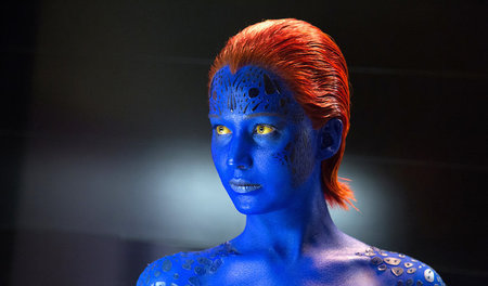 Sogar in Ostberlin tough: Jennifer Lawrence als Mystique