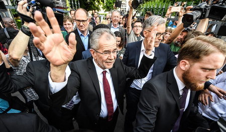 Knapp gewonnen: Am Montag nachmittag stand fest, Alexander Van d...