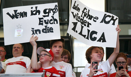 Es war so unschön: Das letzte Heimspiel des VfB Stuttgart in der...
