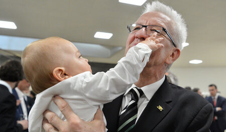 Gewiefter Taktiker: Der Stuttgarter Regierungschef Winfried Kret...