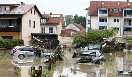 Simbach am Inn: Die Flut hat alles mitgerissen, was im Wege war Simbach am Inn: Die Flut hat alles mitgerissen, was im Wege war