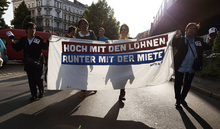 In Berlin seit Jahren ein heißes Eisen: Hohe Mieten bei geringen...