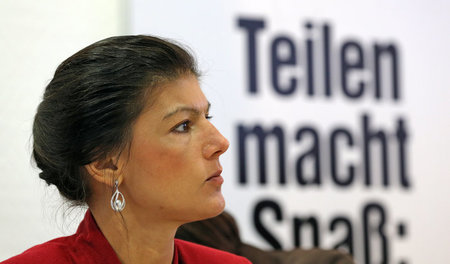 Sahra Wagenknecht, Fraktionschefin der Linken im Bundestag, am 2... Sahra Wagenknecht, Fraktionschefin der Linken im Bundestag, am 2...
