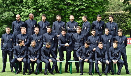 Sieht mal wieder sehr gut aus, die italienische Mannschaft. Aber... Sieht mal wieder sehr gut aus, die italienische Mannschaft. Aber...