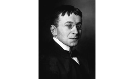 Karl Kraus, geboren am 28. April 1874 in Jicin, Böhmen, gestorbe...