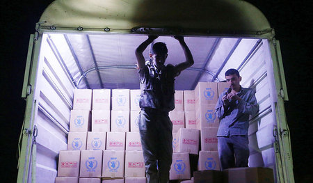 In Syrien fehlt es an überlebensnotwendigen Nahrungsmitteln und ...