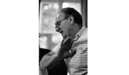 Hermann Kant, geboren am 14. juni 1926 in Hamburg, Aufnahme von ...