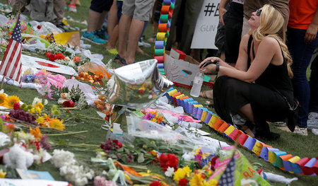 Trauer um die Opfer des Massakers am Montag in Orlando