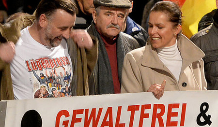 Da war alles noch eitel Sonnenschein: Lutz Bachmann und Tatjana ...