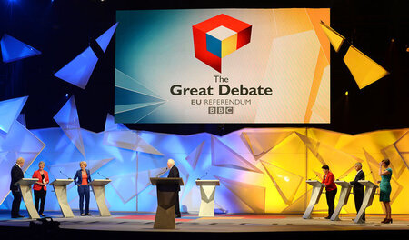 Auch Fairness: Bei der »Großen Debatte« Dienstag in London durft...