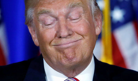 Das hat sich Donald Trump anderes vorgestellt: Neben den schlech...
