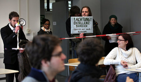 Was hier Studierende der Berliner Freien Universität schon 2012 ...