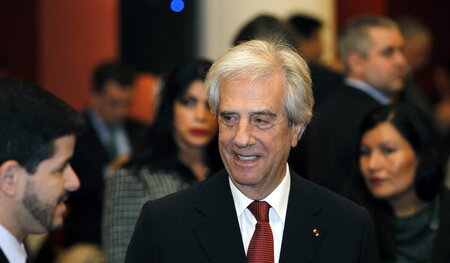 Uruguays Präsident Tabaré Vázquez fordert, Venezuelas Souveränit...