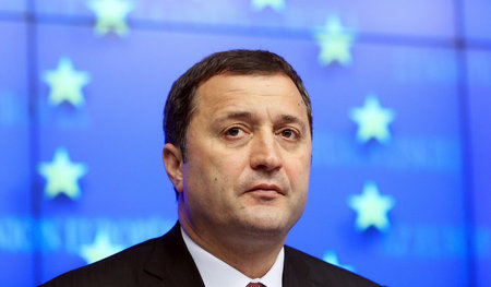 Gefallener Euro-Engel: Vlad Filat bei einer Pressekonferenz im J...
