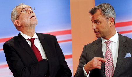 Oh Gott, das Ganze nochmal: Österreichs Fast-schon-Präsident Van...