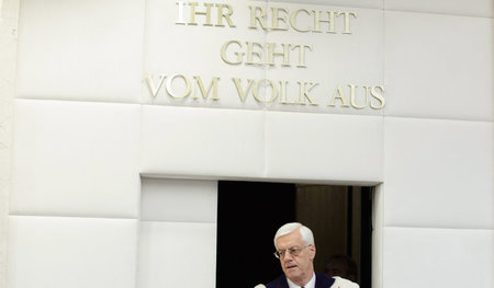Der Präsident des Verfassungsgerichtshofs, Gerhart Holzinger, am...