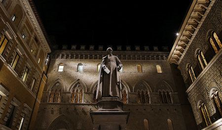 Seit 1624 hat die Banca Monte dei Paschi di Siena alle Krisen üb...