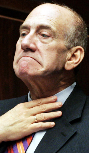 Israels Premier Ehud Olmert will von einem Abrücken von den USA ... Israels Premier Ehud Olmert will von einem Abrücken von den USA ...