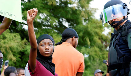 Protest gegen Polizeigewalt am Samstag in Baton Rouge