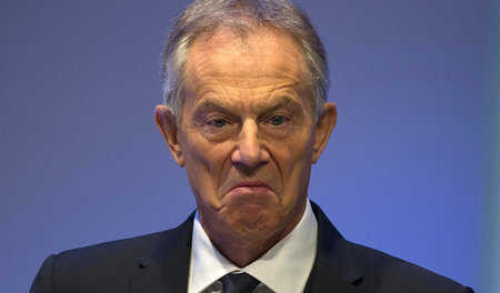 Droht ihm endlich die Anklagebank? Der britische Expremier Antho...