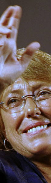 Will nur verhandeln: Chiles Präsidentin Michelle Bachelet