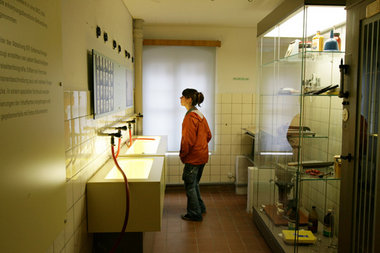 In der Gedenkstätte »Roter Ochse« im Juli 2007