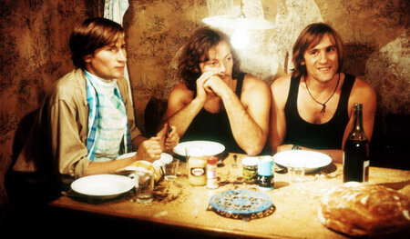 Die Freunde Jean-Claude (Gérard Depardieu, re.) und Pierrot (Pat...