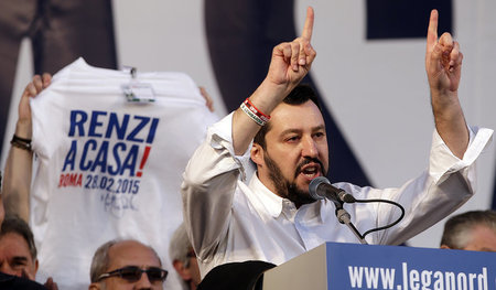 Rassistisch und gegen die EU: Die Lega Nord kann jetzt auch im S...