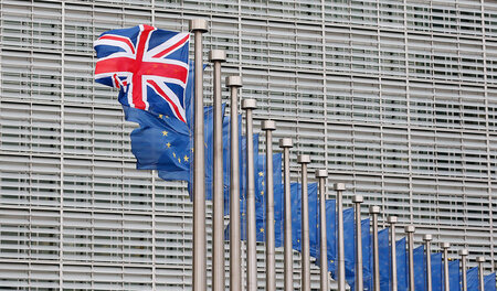 Noch weht der Union Jack in Brüssel Noch weht der Union Jack in Brüssel