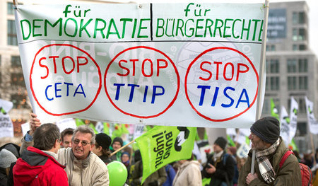 »Wir haben es satt«: Protestaktion am 17. Januar 2015 in Berlin