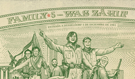 »Wir kommen und das Volk ist befreit«, sagt Xao Seffcheque (2.v....
