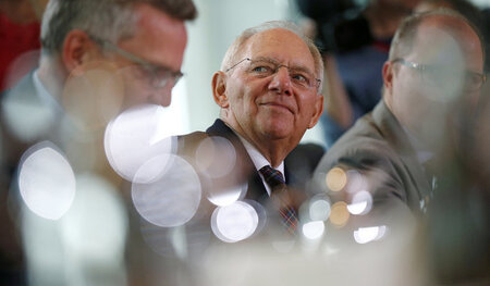 Will auch eine Lizenz zum Schnüffeln: Finanzminister Wolfgang Sc...