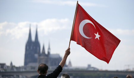 Pro-Erdogan-Demonstration am 31. Juli in Köln