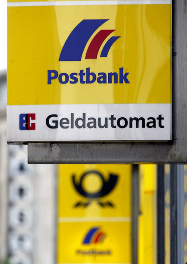 Auch für ihr Tochterunternehmen Postbank soll die Post AG Subven...