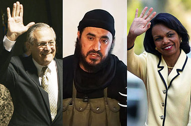Bushs Schlagzeilenmacher: Rumsfeld, Sarkawi und Rice