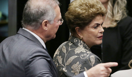 Gefährlicher Rechtsruck: Ein Abgang von Dilma Rousseff weist kei...