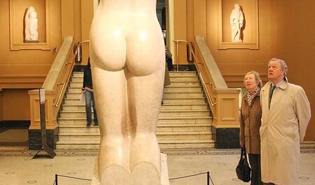 Man spürt das Unbehagen (Victoria and Albert Museum in London, 2...