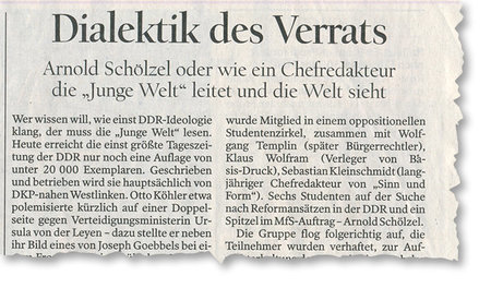 Ausriss aus dem Tagesspiegel (29.8.2016)