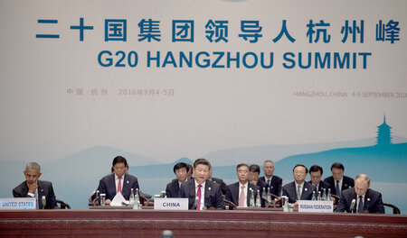 Beim G20-Gipfel in Hangzhou wurde der Weg zu mehr Wirtschaftswac...