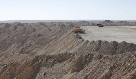 Das Fördermaximum von Rohphosphat dürfte in hundert Jahren errei...