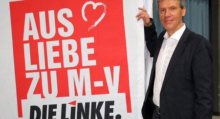 Wartet auf Einladung der SPD: Linke-Spitzenkandidat Helmut Holte...